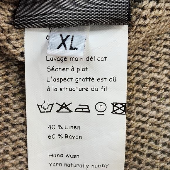 Lilith Women's Vintage Knit Button Down Top - XL - Picture 6 of 6